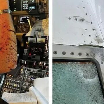 Pilot injured as windshield breaks mid-air, flight makes emergency landing