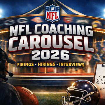 NFL coaching carousel 2026: Full tracker of head coach and GM firings, hirings and interviews
