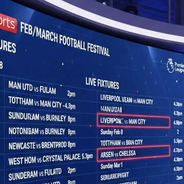 Sky Sports announced: Premier League February fixtures schedule for live broadcast