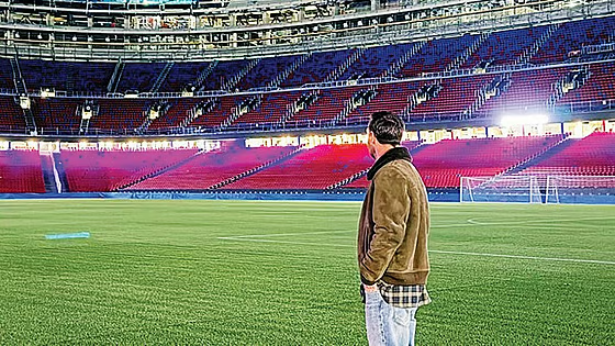 Messi arrived at Camp Nou without informing the Barca authorities