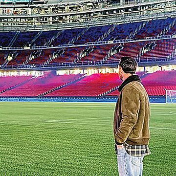 Messi arrived at Camp Nou without informing the Barca authorities