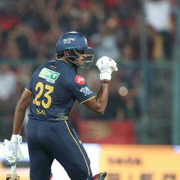 Sai Sudharsan’s third IPL century lights up night despite GT setback against RCB