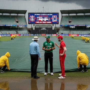 Rain delays Ireland vs Zimbabwe T20 World Cup 2026 clash in Kandy as Super Eight qualification hangs in balance