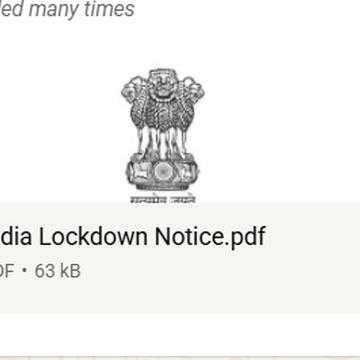 War lockdown notice doing the rounds? Here's the secret