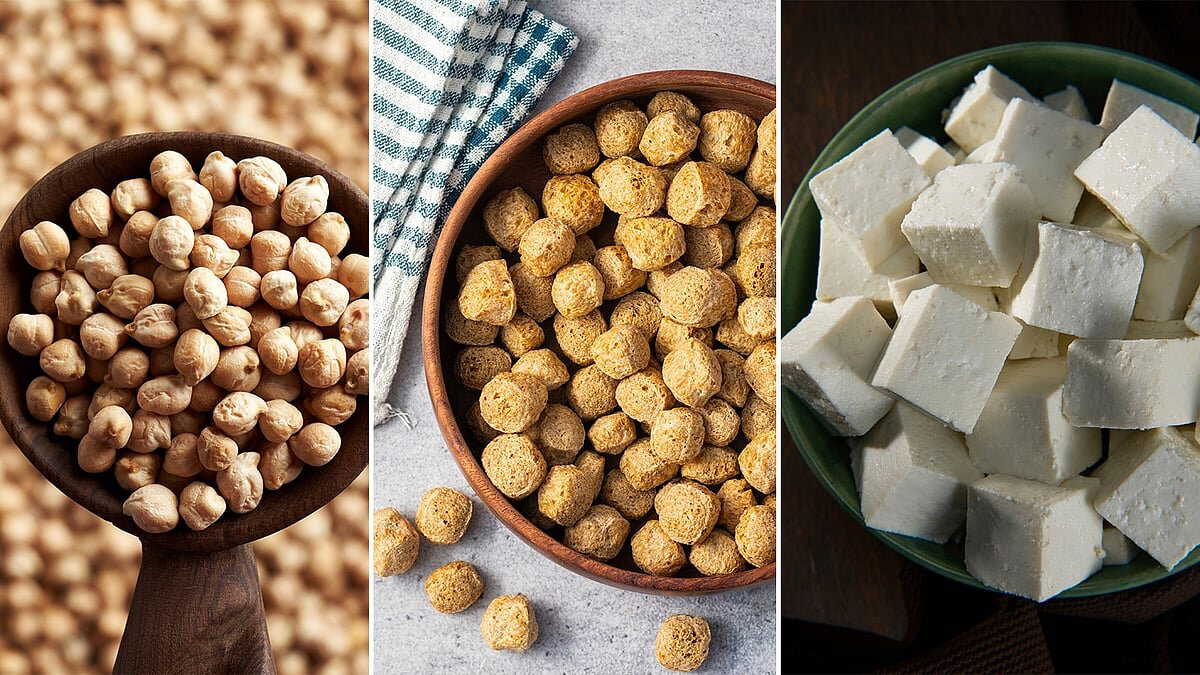 Paneer vs chana vs soybean: Which vegetarian food has the most protein?
