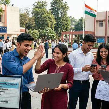 AFCAT 2026 result released: Here’s how to check your rank and score