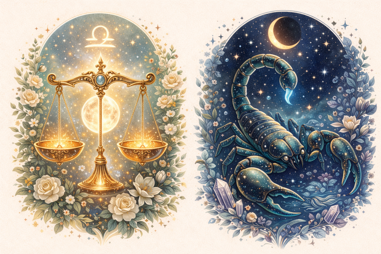 Libra & Scorpio weekly horoscope: Balance meets intensity in love, career and decisions