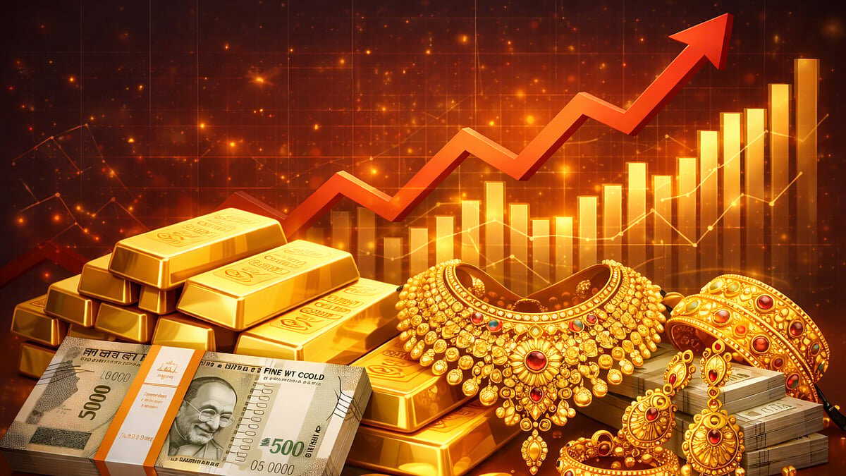 Gold increases by 1500 rupees, silver jumps 4000 rupees in one leap