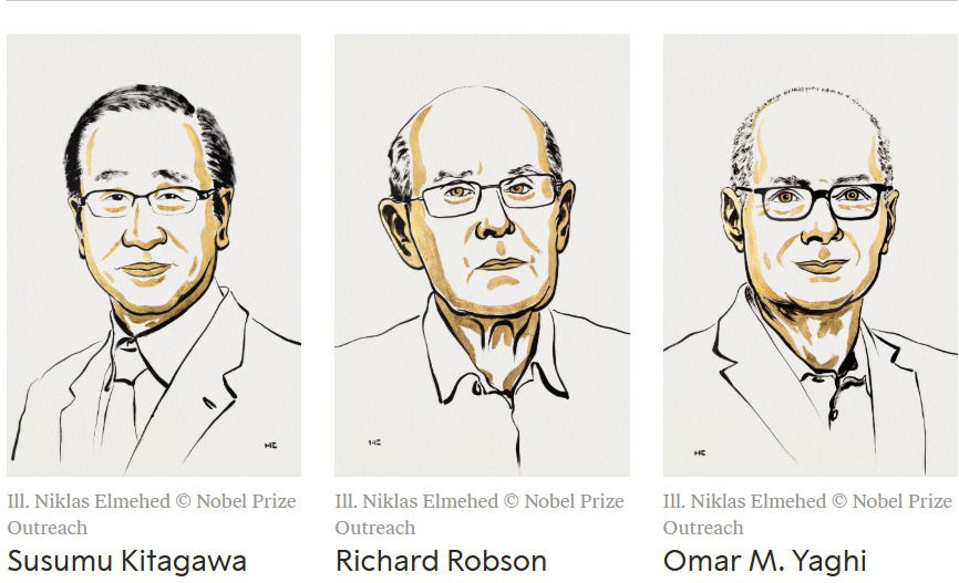 Nobel Prize in Chemistry 2025: THIS three scientists win for creating ‘molecular sponges’