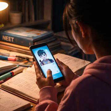 'Her avg screentime is like 9-10 hours mostly': NEET aspirant hooked to AI chatbots—sibling's post sparks concern