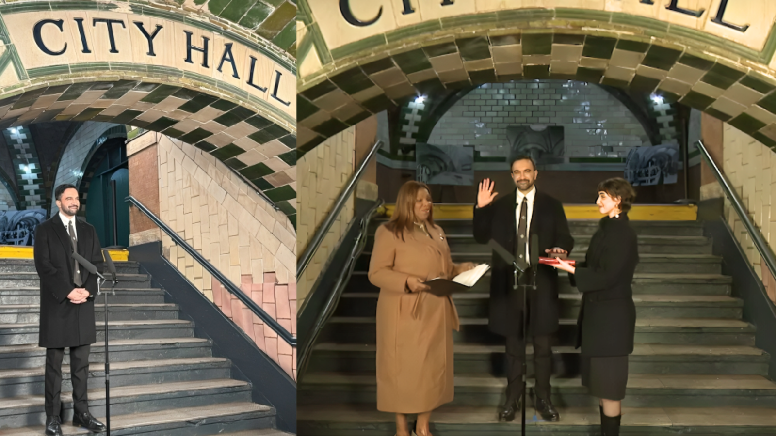 Zohran Mamdani takes oath as New York’s first Muslim mayor at City Hall