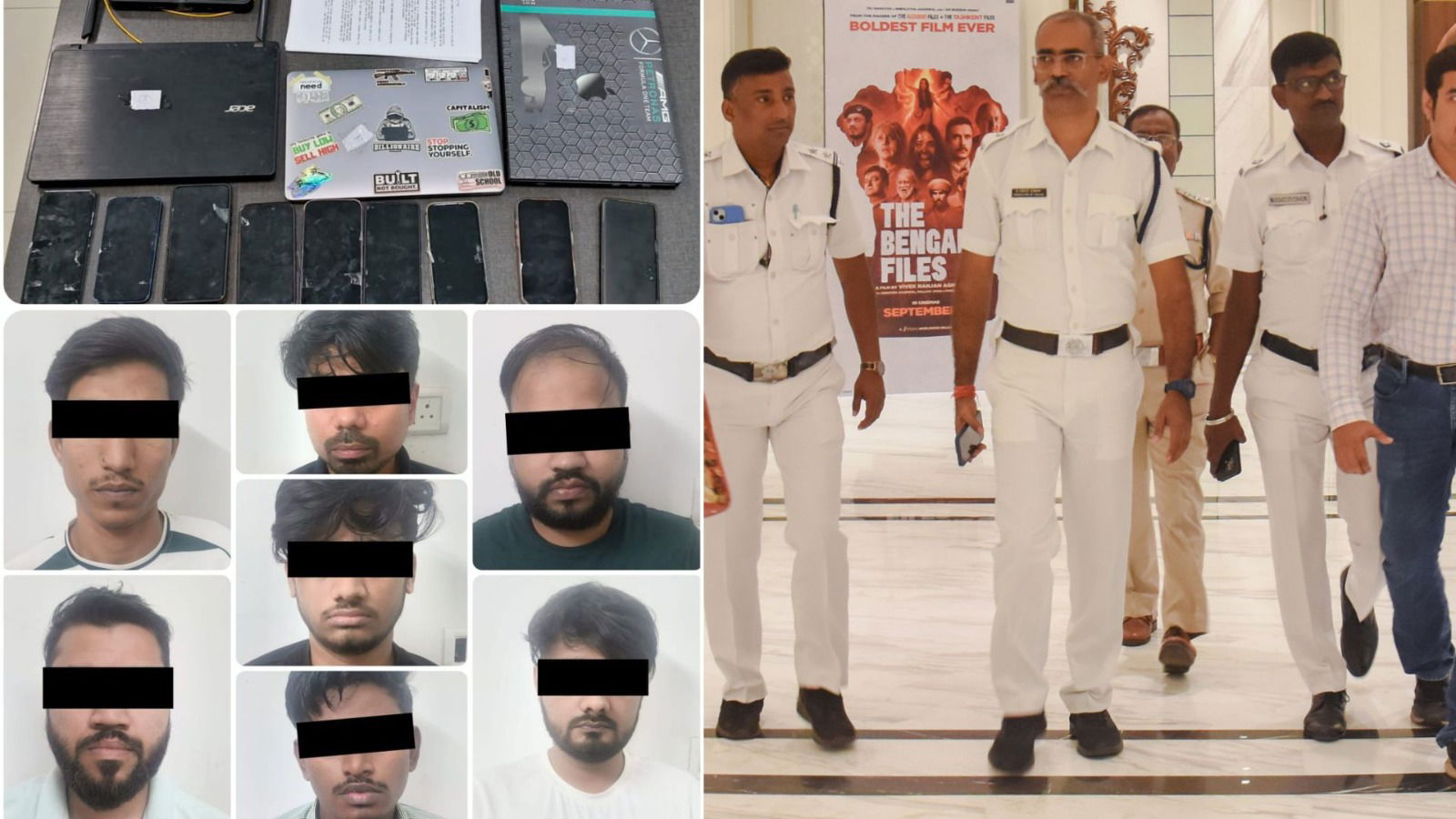 Kolkata Police bust fake call centre duping US citizens, seven arrested in Tiljala