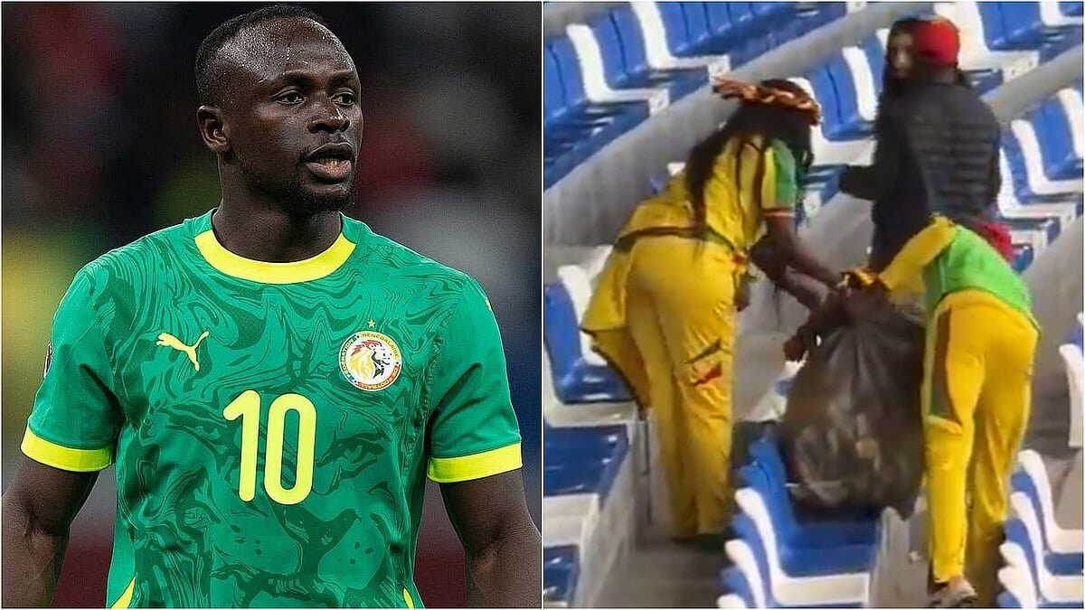 Senegal fans mirror Japan’s World Cup gesture, setting a powerful example of football culture at AFCON