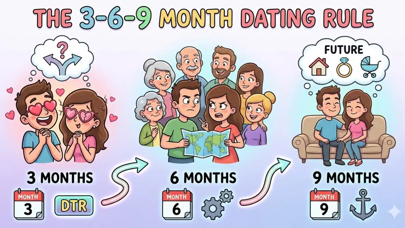 New relationship? Here's the 3-6-9 dating rule that every couple must know