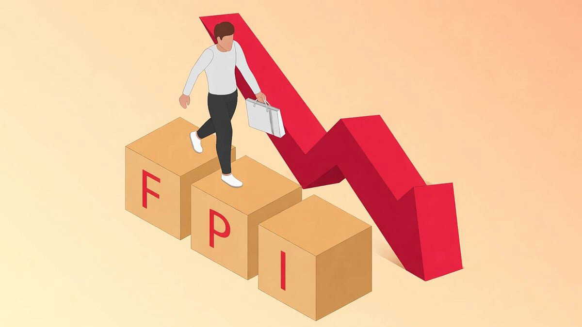 Rupee slump and trade deal uncertainty trigger foreign investment outflow of Rs 22,530 crore in early 2026