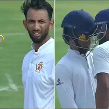 Paras Dogra headbutts KV Aneesh,Ranji Trophy final turns ugly after heated altercation
