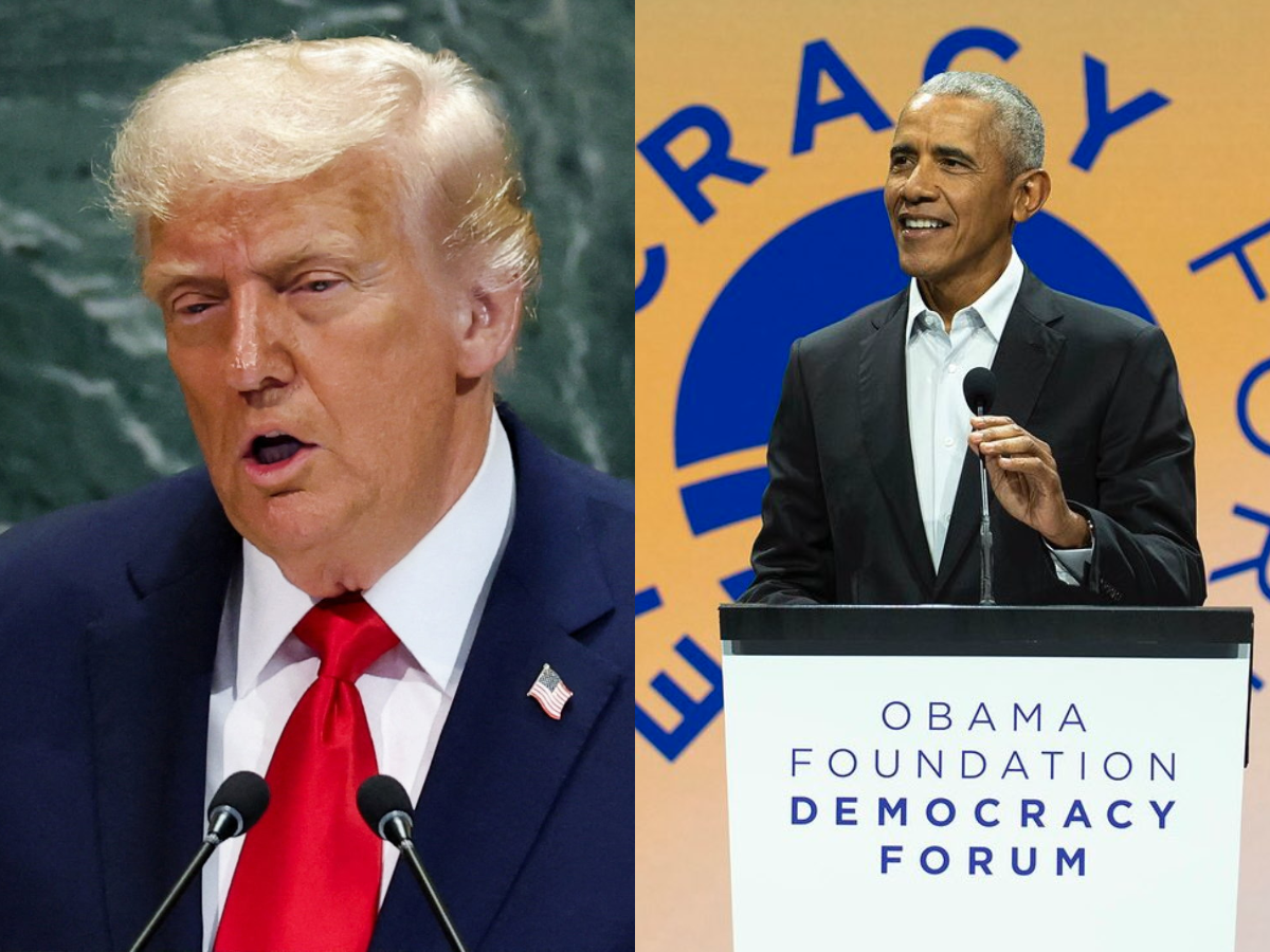 'Obama won the Nobel Peace Prize without doing anything...': Trump lashes out at predecessor again after 'stopping eight wars'