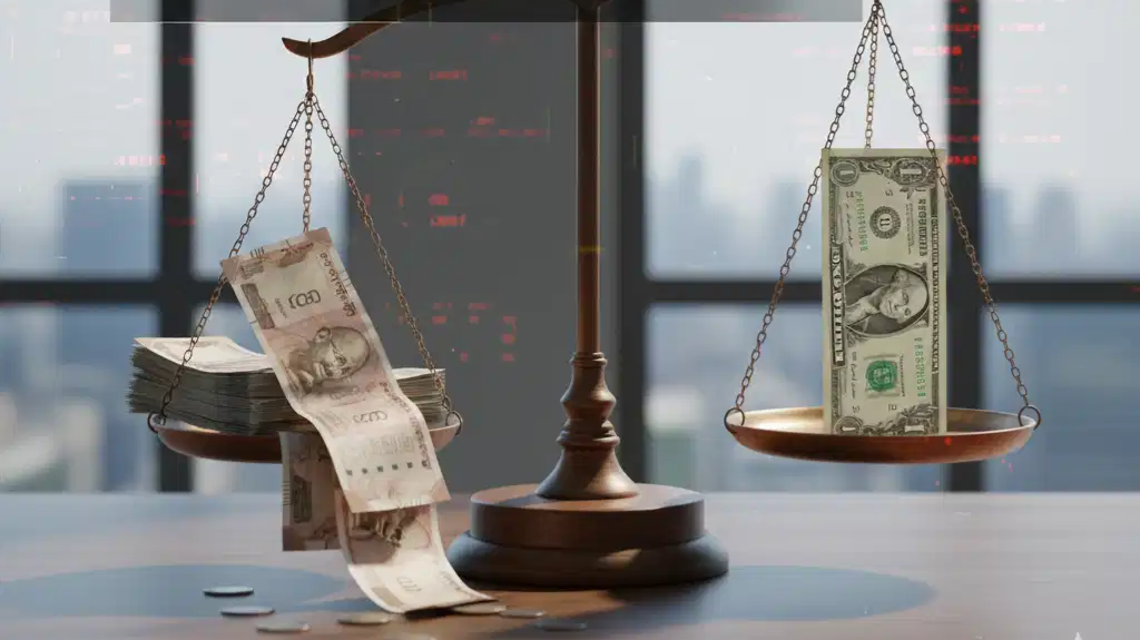 Indian rupee hits record low against dollar despite strong GDP growth: Here’s why