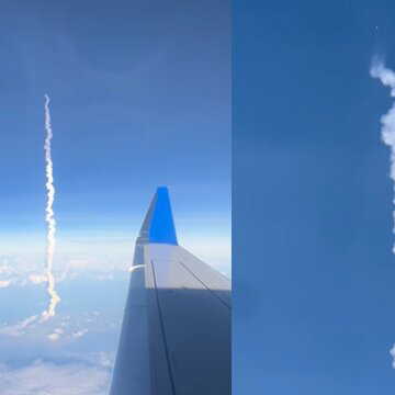 'Had a once in a lifetime flight experience...': Woman spots NASA Artemis II launch from aeroplane window | WATCH