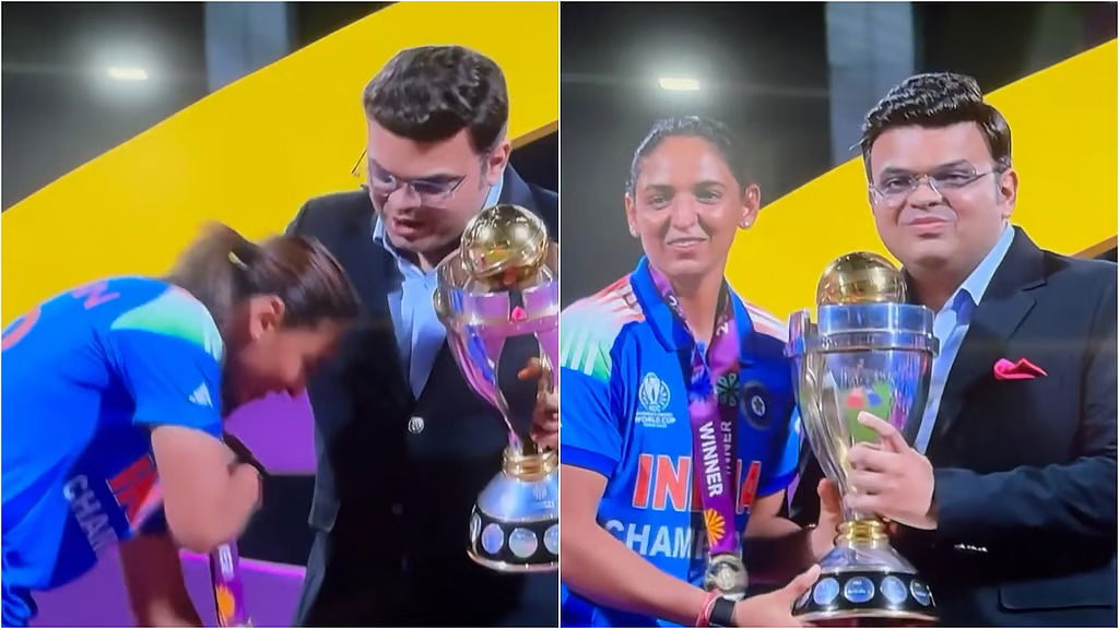 Harmanpreet Kaur’s gesture towards Jay Shah goes viral after World Cup triumph