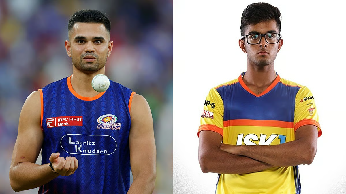 Arjun Tendulkar dismisses Samit Dravid, poking 22-year-old memory