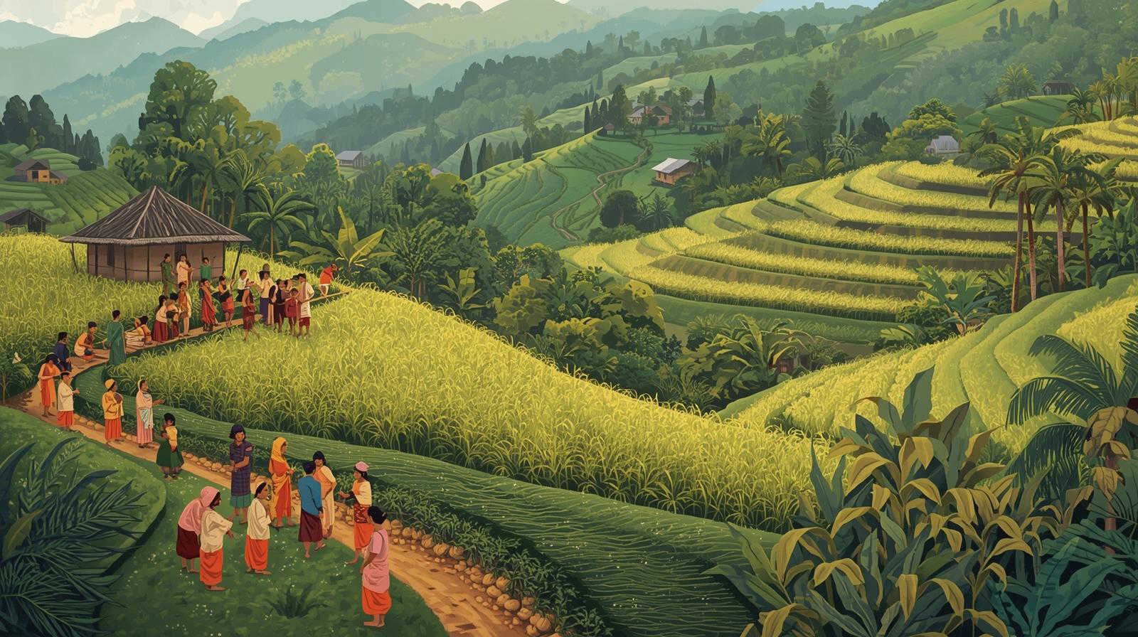 Nagaland village launches festival to revive climate resilient taro crop