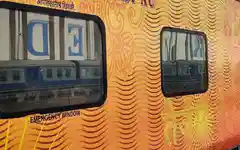 Fire breaks out in Delhi-bound Rajdhani Express near Kota, all 68 passengers rescued