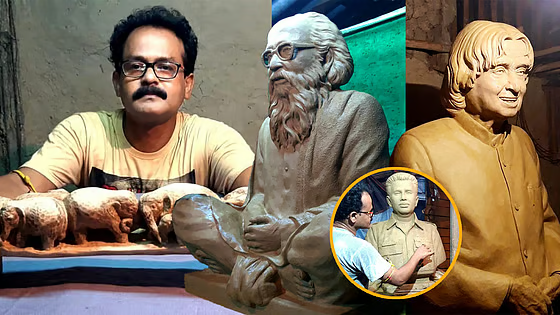 Physical disability could not hinder Manoj Samanta's art: Here’s the magic behind courage