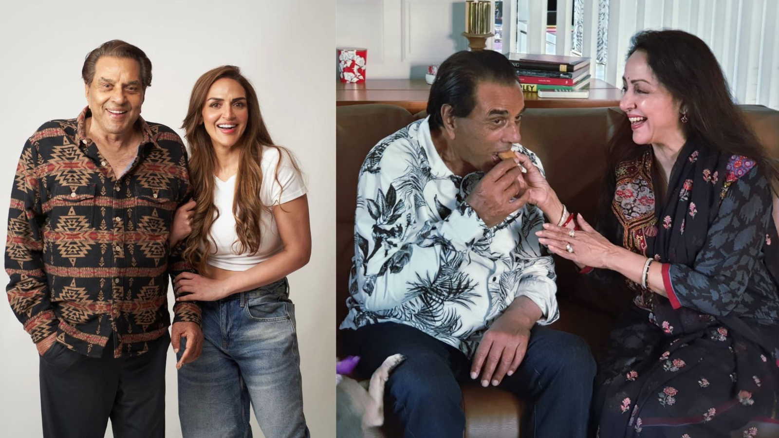 Hema Malini’s heartfelt tribute to Dharmendra on his 90th birthday; Sunny Deol and Esha Deol share emotional posts