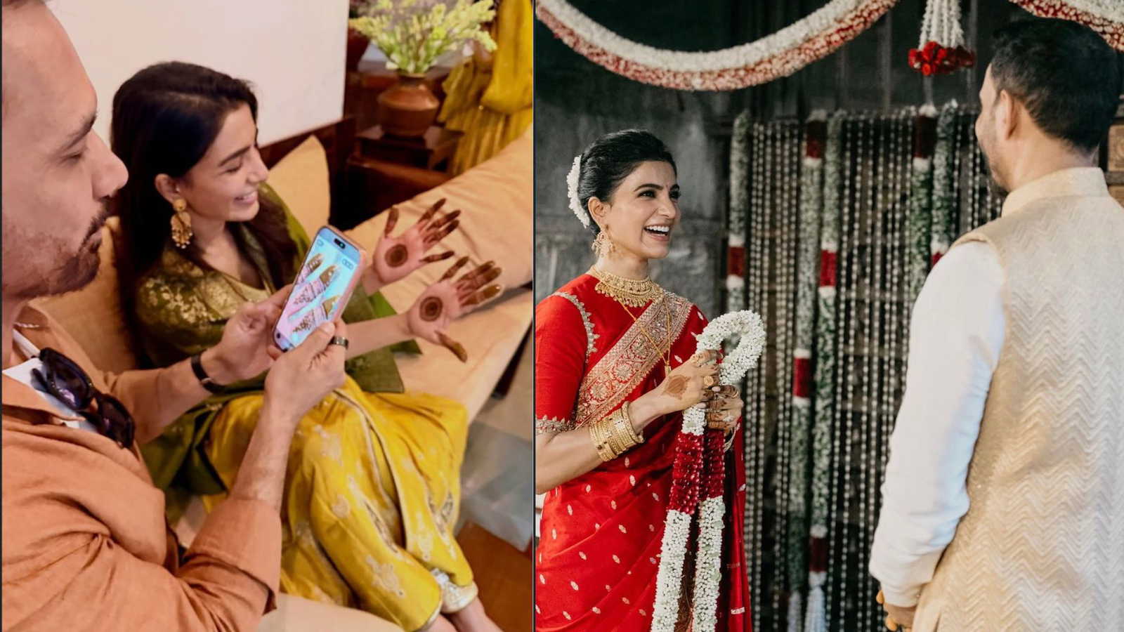 Samantha Ruth Prabhu's 'his problem now' caption goes viral after she shared her wedding pictures