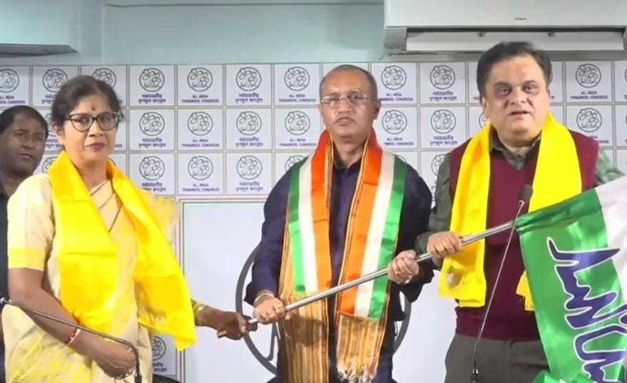 BJP leader Bishnu Prasad Sharma joins Trinamool Congress ahead of West Bengal elections, sparks 'jumla rajneeti' controversy