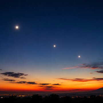 Rare ‘mini planetary parade’ tonight: Venus, Mercury and Jupiter to align after sunset