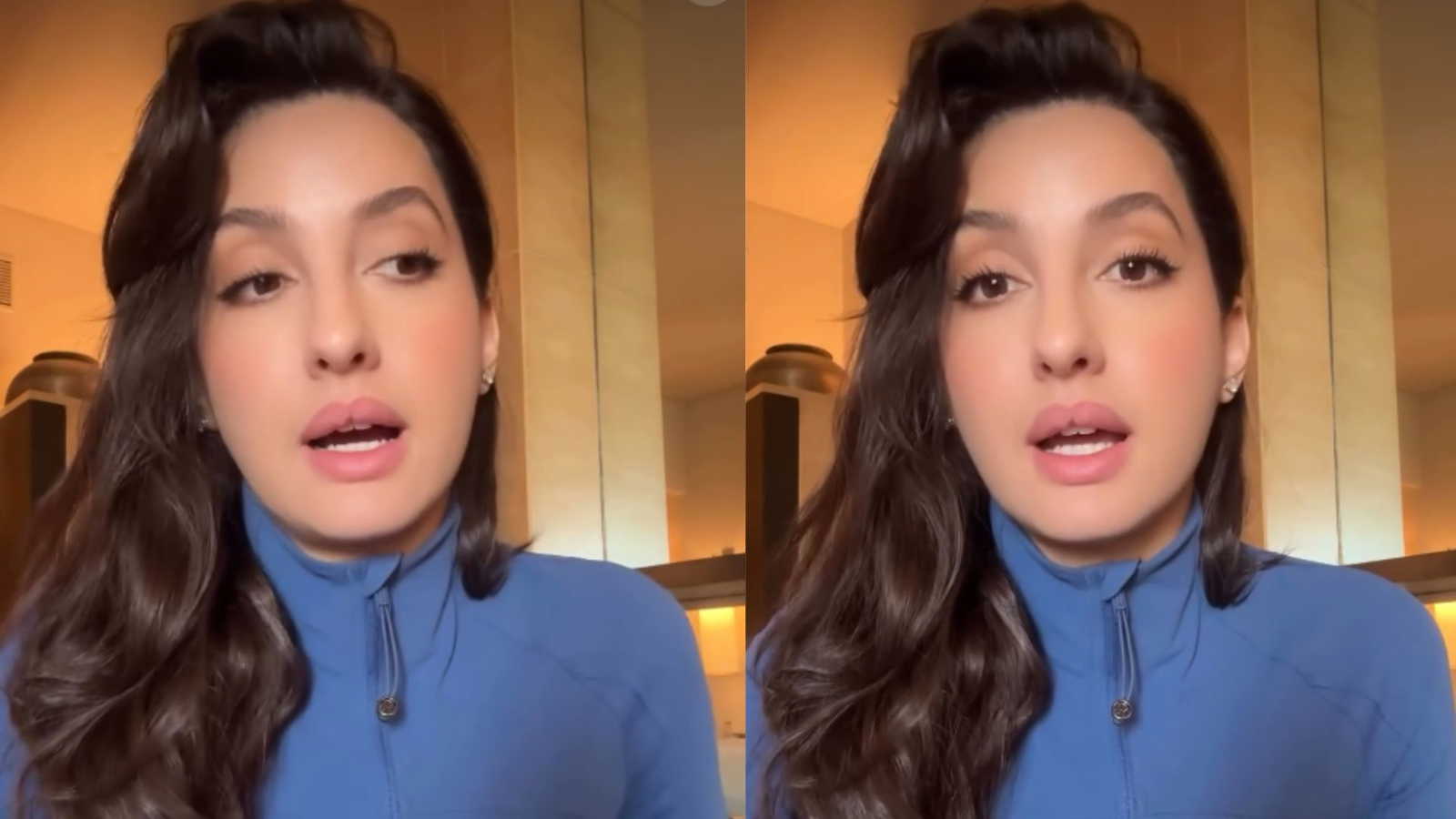 'Totally disturbed by all the things that are happening', Nora Fatehi addresses concerns over Middle East tensions | WATCH