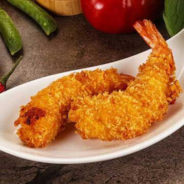 Want to have golden fried prawns with tea in the evening? Make them at home