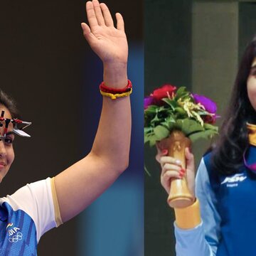 Esha Singh, Manu Bhaker eye 25m pistol final at ISSF World Championship