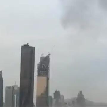 Smoke rises over Dubai after fresh explosion near financial hub, sirens heard | WATCH