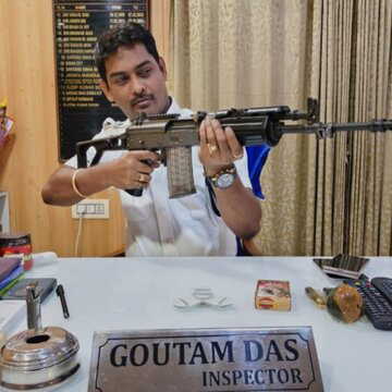 Kalighat PS OC suspended after ‘advanced firearm’ social media post sparks row