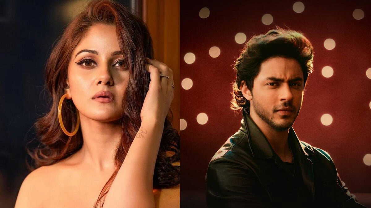 What did Aryan Khan whisper in Trina's ear at his Kolkata party?