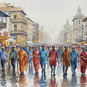 Worshipping Gods, rising insecurities, and social service schemes in India