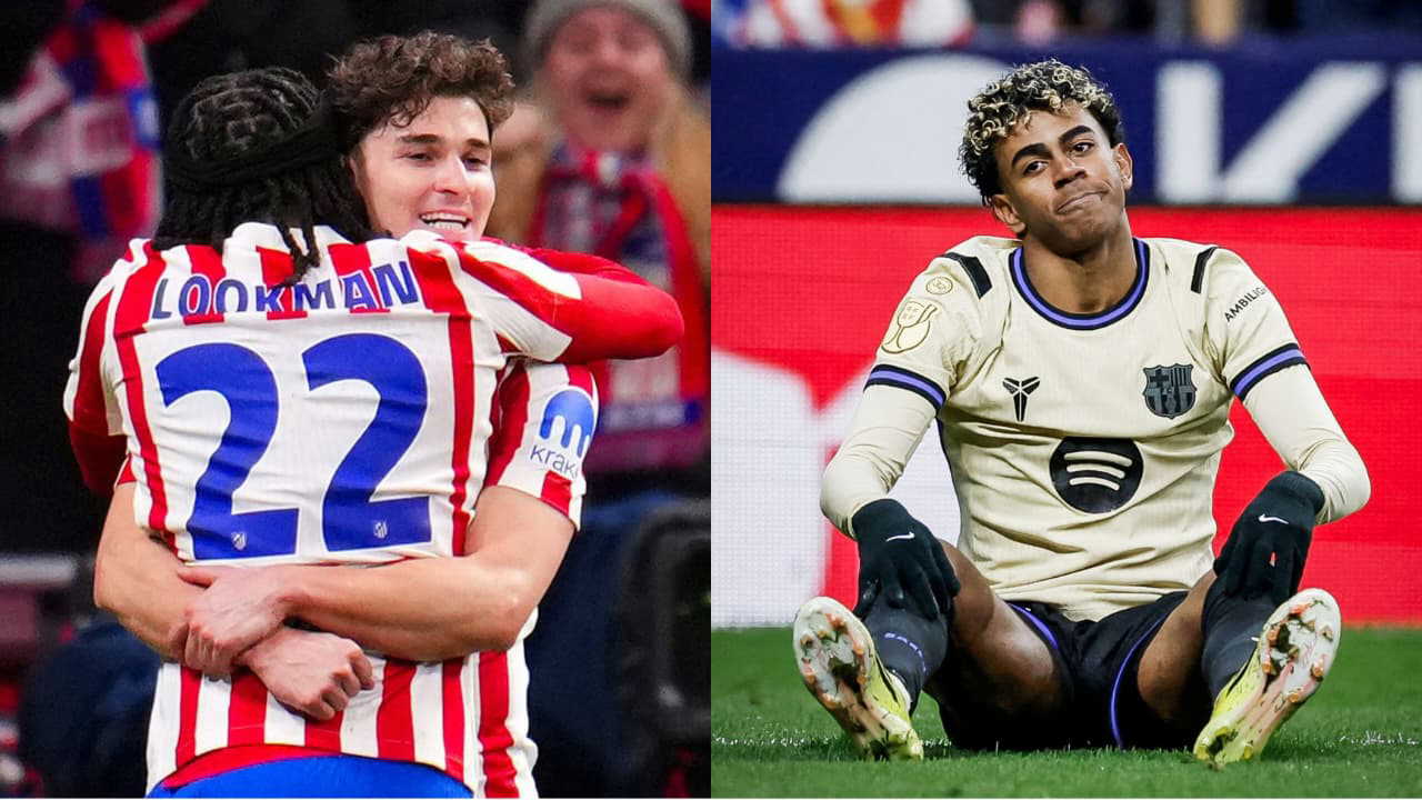 Atlético Madrid crush Barcelona 4-0 in Copa del Rey semi-final first leg