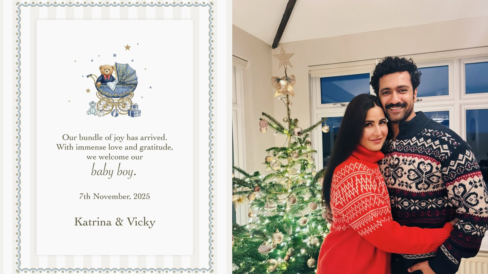Vicky Kaushal and Katrina Kaif welcome baby boy, say ‘Our bundle of joy has arrived’