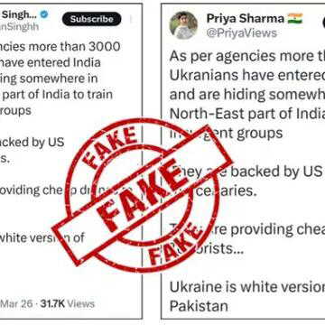 Fact check: Is the ‘3,000 Ukrainians in India’ claim fake? Centre responds