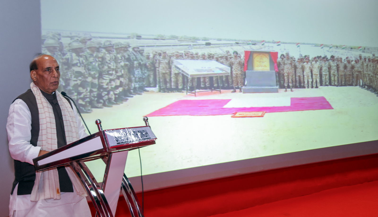 Defence Minister Rajnath Singh strictly warns Pakistan amid Sir Creek military tension