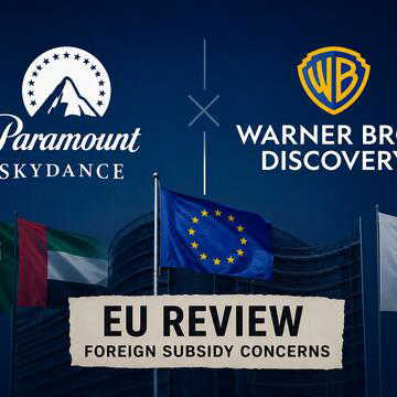 Paramount's Warner takeover faces Brussels scrutiny over Gulf billions