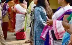 How much votes polled in Assam, Kerala, and Puducherry till 3 PM? Strong turnout marks polling day