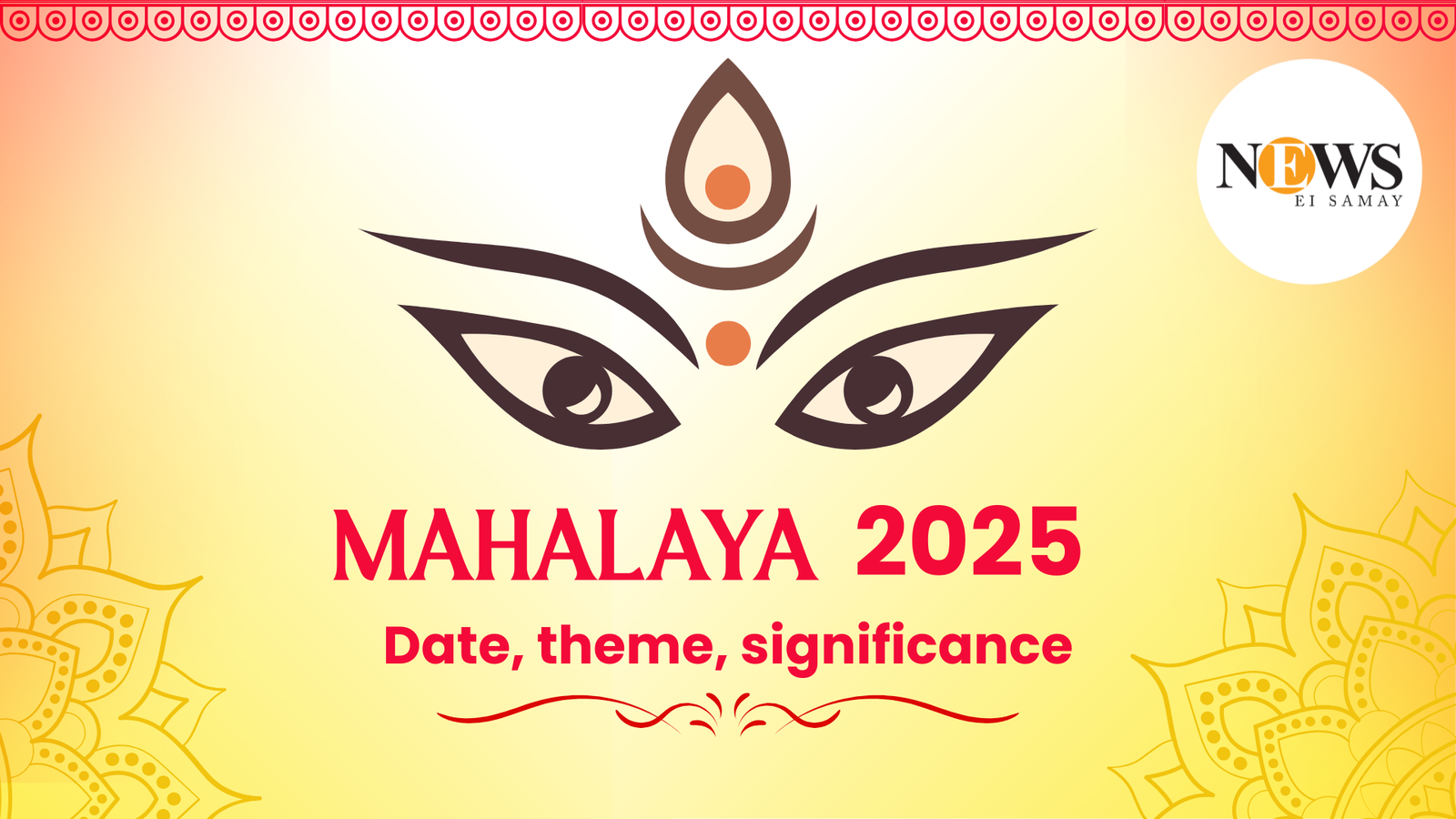 Mahalaya 2025: Significance, date, time, here's everything you need to know