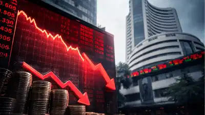 Sensex sinks below 75,000 mark as investor caution triggers sell-off