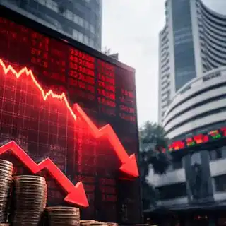 Sensex sinks below 75,000 mark as investor caution triggers sell-off