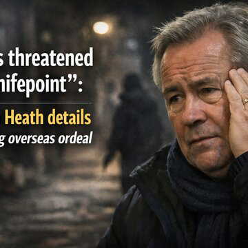 'I was threatened at knifepoint': Adrian Heath details shocking overseas ordeal