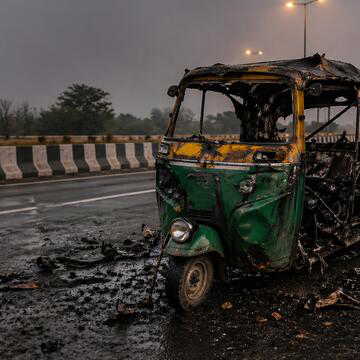 Auto driver killed in suspected blast on Delhi–Jaipur expressway